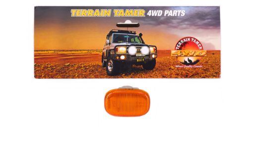 Lens Side Indiactor Lamp R/H or L/H Dlx or Std Spec Fit For Hilux GGN25, Hilux TGN10, Hilux TGN16 & Hilux TGN26 - Terrain Tamer 81731-0K030
