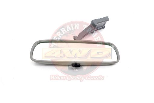 Mirror Assy Interior Light Grey Trim Fit For Landcruiser GRJ76, Landcruiser GRJ78, Landcruiser GRJ79 & Landcruiser HZJ71 - Terrain Tamer 87810-90K05B1