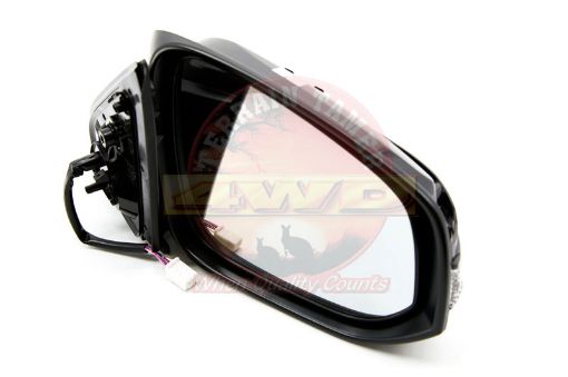 Mirror Outer R/H Black with Side Lamp Mark=r792 Fit For Hilux TGN126, Hilux GGN125, Hilux GUN125 & Hilux GUN126 - Terrain Tamer 87910-0K792