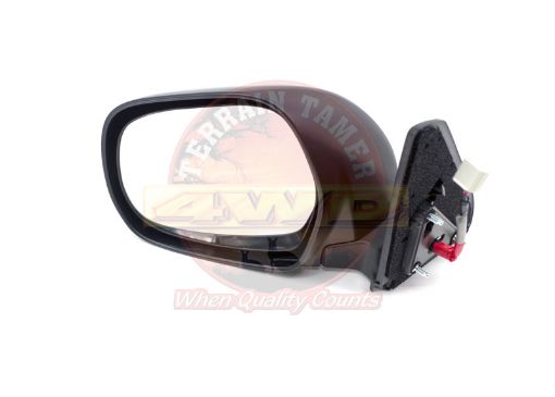 Mirror Outer L/H Black Fit For Prado GRJ120, Prado KDJ120, Prado KZJ120 & Prado KDJ125 - Terrain Tamer 87940-6A090