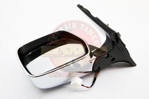 Mirror Assy Exterior L/H Chrome Electric Remote Control Fit For Landcruiser FZJ105, Landcruiser HZJ105 & Landcruiser UZJ100 - Terrain Tamer 87940-60780
