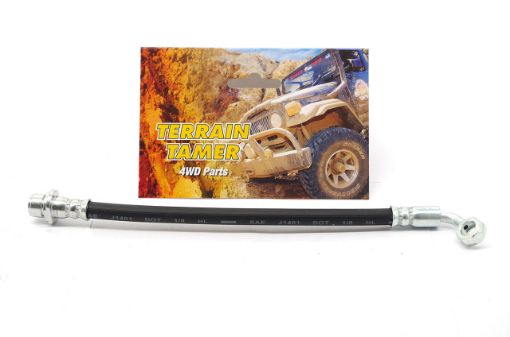 Brake Hose Rear R/H Suits Disc Brake Fit For Landcruiser FZJ78, Landcruiser FZJ79, Landcruiser HDJ78 & Landcruiser HDJ79 - Terrain Tamer 90947-02A07TT
