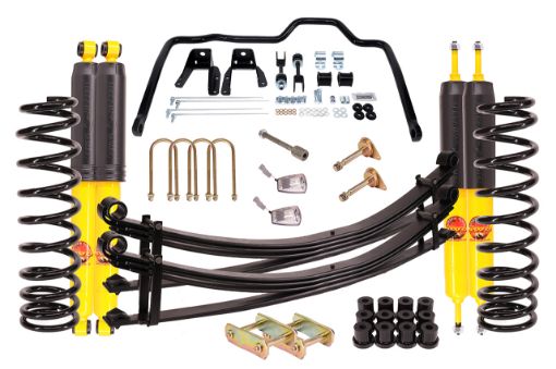 Susp Kit GVM Upgrade Refer to Notes for Load Ratings Fit For Landcruiser VDJ79 Single Cab, Landcruiser VDJ79 Double Cab & Landcruiser VDJ78 Troop Carrier - Terrain Tamer SK007PGVM