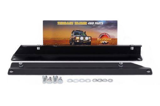Tt Seat Fitting Kit L/H Fit For Landcruiser 75 Series S/c - Terrain Tamer TTSFK-004