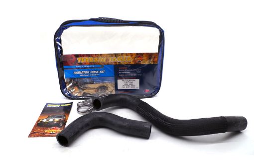 Radiator Hose Kit Contains Upper and Lower Hose 4D56T Fit For Pajero Nm/np/ns & Triton Ml/mn - Terrain Tamer HK214