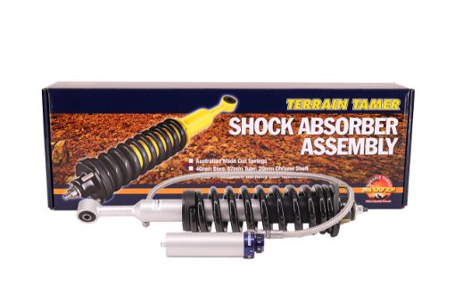 Coil Over Shock Pair Raise 40MM -100kg W-pro Shock W/o Kdss Fit For Prado GDJ150, Prado GRJ120, Prado GRJ150 & Prado KDJ120 - Terrain Tamer TTCSA-002PHD