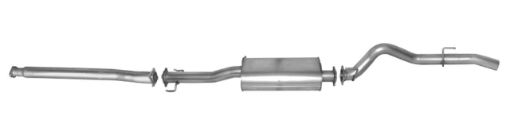 Hi Flow Dpf Back Exhaust Kit 409 Stainless Steel 4N15 2.4l Fit For Triton Mq/mr - Terrain Tamer EXHK003