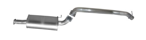 Hi Flow Dpf Back Exhaust Kit 409 Stainless Steel P5AT 3.2l Fit For BT50 Series 2 - Terrain Tamer EXHK005