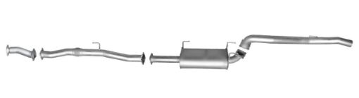 Hi Flow Dpf Back Exhaust Kit 409 Stainless Steel 4JJIT 3.0l Fit For D Max TFS85 - Terrain Tamer EXHK007