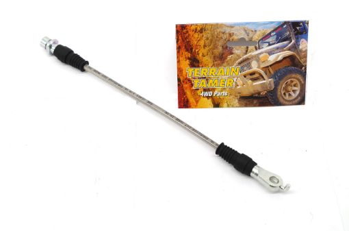 Braided Brake Hose Rear R/H or L/H Fit For Landcruiser URJ200, Landcruiser UZJ200 & Landcruiser VDJ200 - Terrain Tamer 90947-02F37BTT