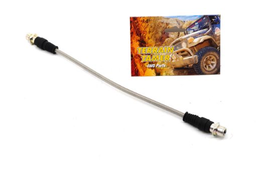 Braided Brake Hose Rear Centre No.1 Plus 60MM Fit For Landcruiser URJ200, Landcruiser UZJ200 & Landcruiser VDJ200 – 90947-02F40BTT - Terrain Tamer 90947-02F40BTT