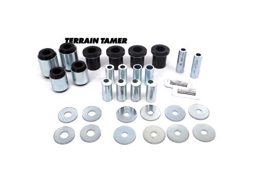Control Bushing Kit Front Lower & Upper Fit For Hilux GUN126, Hilux GUN136, Hilux KUN26 & Hilux GGN25 - Terrain Tamer TSBK032