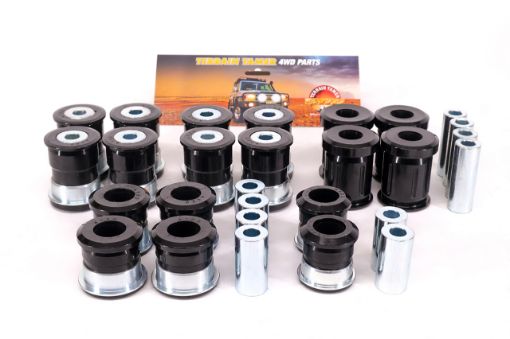 Bush Kit Control Arm Front & Rear Fit For Patrol Gu Y62 - Terrain Tamer TSBK125