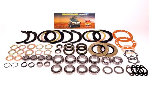 Repair Kit Steering Knuckle Major Combo Kit with HD Brg Seal Fit For Landcruiser HZJ76, Landcruiser HZJ78, Landcruiser HZJ79 & Landcruiser VDJ76 - Terrain Tamer SH9WBKHP