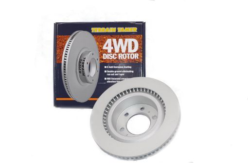 T/t Disc Rotor Front 354MM Fit For Landcruiser FJA300, Landcruiser GRJ300, Landcruiser VJA300 & Prado GDJ250 - Terrain Tamer 43512-60290TT