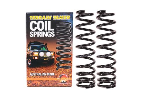 Coils Frt Raised 40MM 4CYL 35MM 6CYL Tapered Wire Ref Notes Fit For Ranger Py/p703 & Everest U704 - Terrain Tamer TTCS-2565T