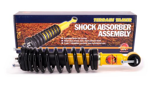 Coil Over Shock Assy Pair Raised 30MM to 100KG Fit For Ranger Py/p703 - Terrain Tamer TTCSA-020