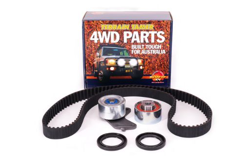 Timing Belt Kit 2LT Includes Idler Tensioner & 2 Seals Fit For Hilux LN30, Hilux LN40, Hilux LN55 & Hilux LN60 - Terrain Tamer TBKITOX