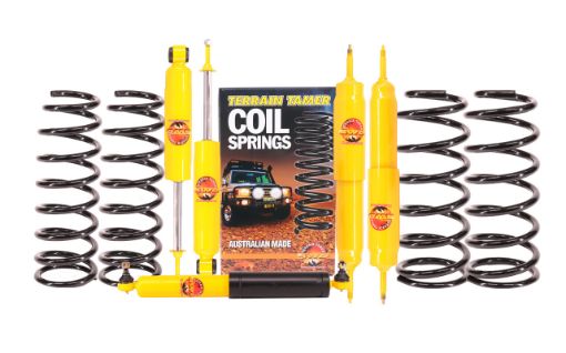 70 Series Landcruiser Suspension Upgrade Kit Fit For Toyota Landcruiser Lj70/73, Rj70/73 (round Headlights) - Terrain Tamer SK011