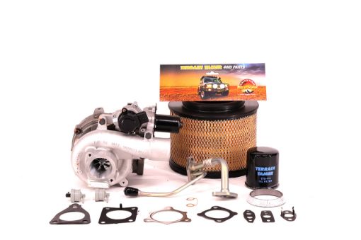 Terrain Tamer Turbo Kit Includes Garrett Turbo Fit For Hilux KUN16, Hilux KUN26 & Hilux KUN36 - Terrain Tamer TTGTK002