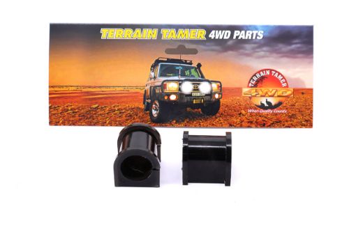 Stabilizer Bar Mount Bush Front 26MM Suits 35MM High Saddle Fit For Landcruiser FJ80, Landcruiser FZJ80, Landcruiser HDJ80 & Landcruiser HDJ81 - Terrain Tamer TSBK22788