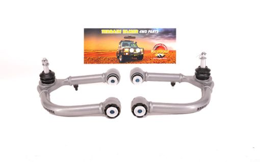 Tt Upper Control Arms L/H & R/H Pair with Giro Bush 2"raised Fit For Amarok 4X4 & Ranger P703 - Terrain Tamer TTUCAS9