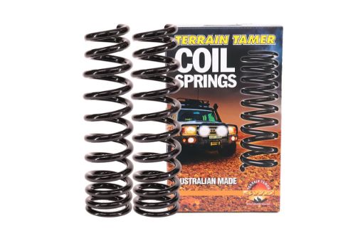 Coils Front Raised 40MM 100KG + W/bullbar Tapered Wire V8 Fit For Landcruiser Uzj200/vdj200 – TTCS-2409TK - Terrain Tamer TTCS-2409TK