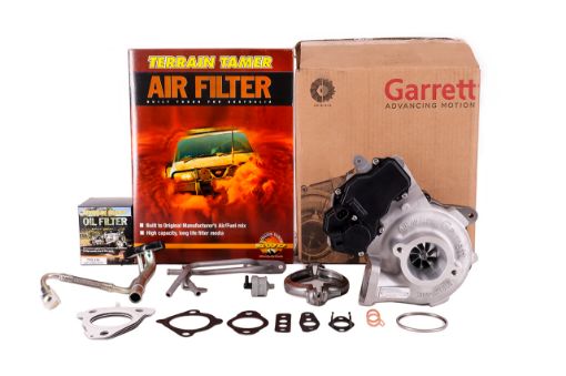 Terrain Tamer Turbo Kit Includes Garrett Redboost Turbo Fit For Fortuner GUN155, Fortuner GUN165, Hilux GUN125 & Hilux GUN135 - Terrain Tamer TTGTK018