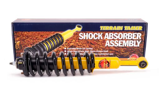 Coil Over Shock Assy Pair Raised 40MM 50 to 100KG W/o Kds Fit For Fortuner GUN156 - Terrain Tamer TTCSA-008S