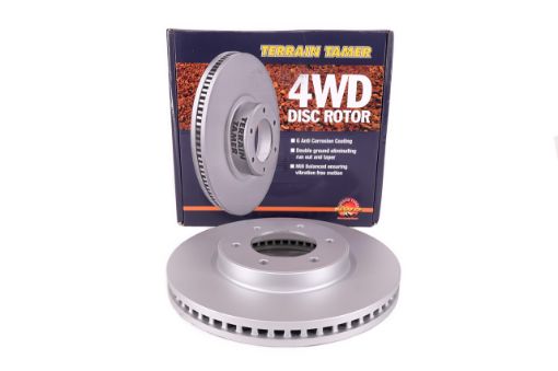 T/t Disc Rotor Frontexl Models with Rear Drum Brake Fit For Ranger Py/p703 & Ranger Raptor Py - Terrain Tamer DR3111TT
