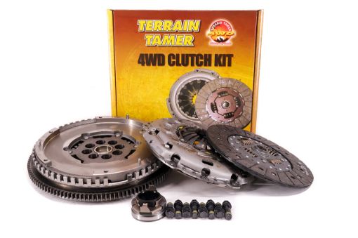 Terrain Tamer Std Clutch Kit Inc Dual Mass F/wheel Fit For Ranger Pj, Ranger Pk, BT50 Un & BT50 B2500 - Terrain Tamer TTCK7752DMF