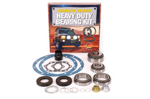Diff O/haul Kit Solid Spacer Inc. HP Pinion Bearings & Seal Fit For Hilux KZN215, Hilux LN165, Hilux LN170 & Hilux RZN149 - Terrain Tamer DKHL10SHP