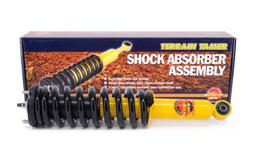 Coil Over Shock Assy Pair Raised 40MM Comfort Std Load Fit For Ldv T60, Colorado Rg 3, Colorado Rg & Mu-x UCS85 - Terrain Tamer TTCSA-005S