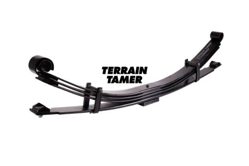 Parabolic Leaf Spring Rear Raised 50MM 400-700KG Fit For Landcruiser FJ45, Landcruiser HJ47, Landcruiser BJ43 & Landcruiser BJ45 - Terrain Tamer TLC006HDP