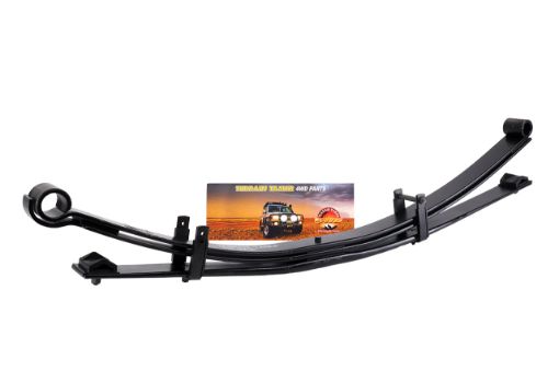 Parabolic Spring 2WD Raised 20MM 0-500KG Fit For Hilux 2WD GGN120, Hilux 2WD GUN120, Hilux 2WD GUN121 & Hilux 2WD GUN122 - Terrain Tamer THL2WDP