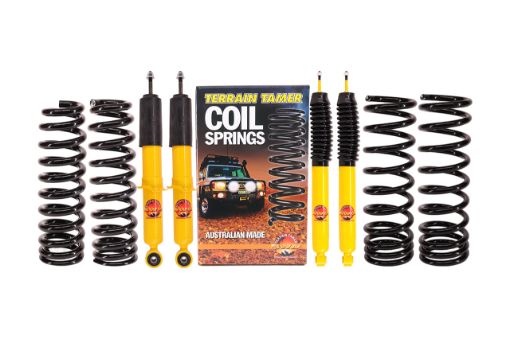 Susp.kit Inc Shocks & Coil Springs Fit For Mu-x USC40 & Isuzu Mu-x UCS40 - Terrain Tamer SK113