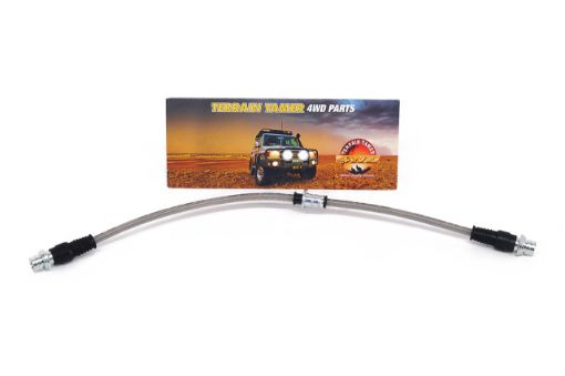 Braided Brake Hose Front R/H Fit For Prado GDJ250, Prado GDJ251, Prado TJA250 & Prado TJH250 - Terrain Tamer 90947-02K45BTT