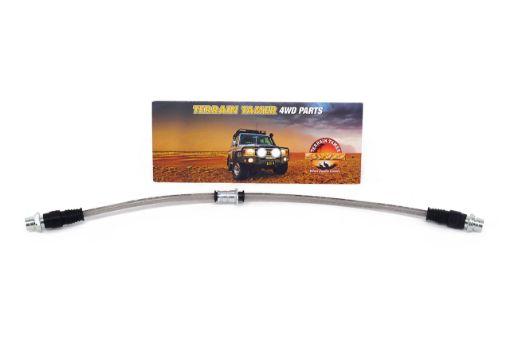Braided Brake Hose Front L/H Fit For Prado GDJ250, Prado GDJ251, Prado TJA250 & Prado TJH250 - Terrain Tamer 90947-02K46BTT