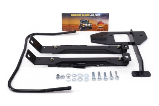 Suspension Seat Fitting Kit L/H S/c Vdj78,79 1999-08/16 Fit For Landcruiser HZJ79, Landcruiser VDJ78, Landcruiser VDJ79 S/c & Landcruiser FZJ78 - Terrain Tamer TTSFK-034