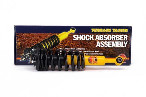 Coil Over Shock Assy Pair Raised 40-45MM 50 to 100KG Fit For Triton Mv & Triton L200 - Terrain Tamer TTCSA-024HD
