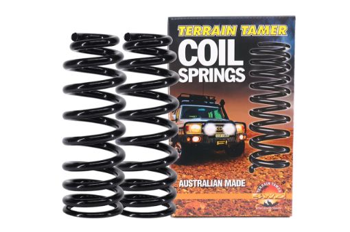 Coils Front Raised 40-45MM 0-50KG Tapered Wire Fit For Triton Mv & Triton L200 - Terrain Tamer TTCS-2576T