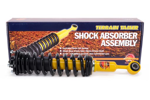 Coil Over Shock Assy Pair Raised 45-50MM 50-100KG Fit For Prado GDJ250, Prado GDJ251, Prado TJA250 & Prado TJH250 - Terrain Tamer TTCSA-023HD