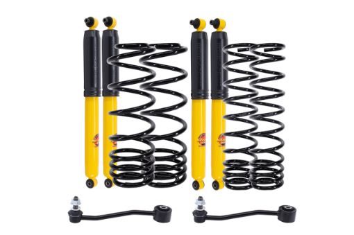 Susp.kit Inc Shocks Coil Springs Front Stabilizer Bar Link Fit For Jeep Wranger Jl - Terrain Tamer SK120