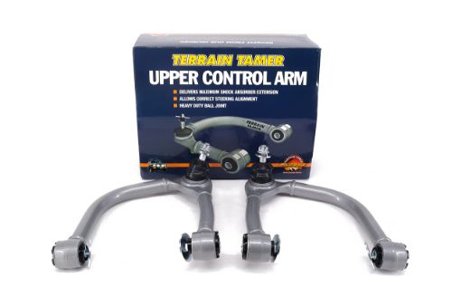 Upper Control Arm Tt Pair Suit Up to 2" Raised Suspension Fit For Hilux Gr Sport GUN126 & Hilux Rogue N80 - Terrain Tamer TTUCAS25
