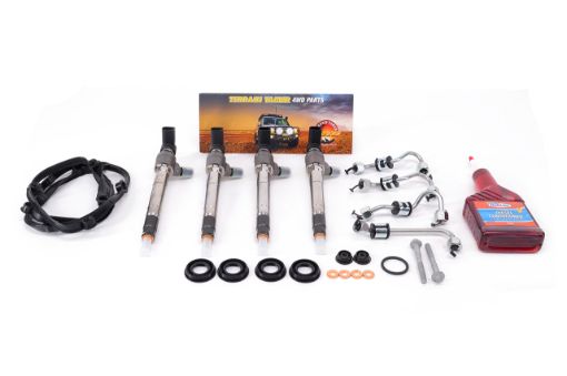 Injector Kit P4AT Ford Mazda Inc.injectors Gsk Seals Pipes Fit For BT50 Up & Ranger Px - Terrain Tamer TTIK23