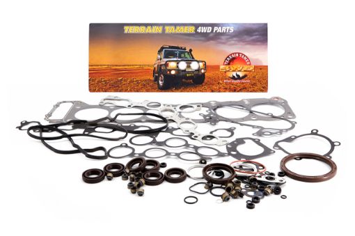 Gasket Set Engine Overhaul 1FZE Efi Engine Fit For Landcruiser FZJ70, Landcruiser FZJ75, Landcruiser FZJ78 & Landcruiser FZJ79 - Terrain Tamer 04111-66030TT