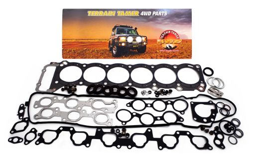 Gasket Set Engine VRS 1FZFE Fit For Landcruiser FZJ70, Landcruiser FZJ75 & Landcruiser FZJ80 - Terrain Tamer 04112-66035TT