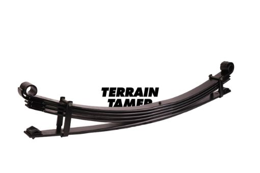 Leaf Spring Rear Fortified Parabolic Raised 50MM 700KG Plus Fit For Landcruiser VSJ76, Landcruiser GDJ76, Landcruiser HZJ76 & Landcruiser VDJ76 - Terrain Tamer TLC034AP