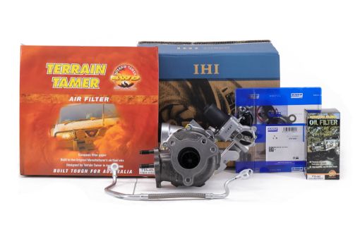 Terrain Tamer Turbo Kit Tt Turbo Drivers Side Ihi Turbo Fit For Landcruiser VDJ200 - Terrain Tamer TTTK20