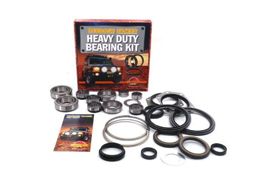 Repair Kit Steering Knuckle & with HD Wheel Bearings & Seals Fit For Patrol Y60 Gq - Terrain Tamer SH13WBHP